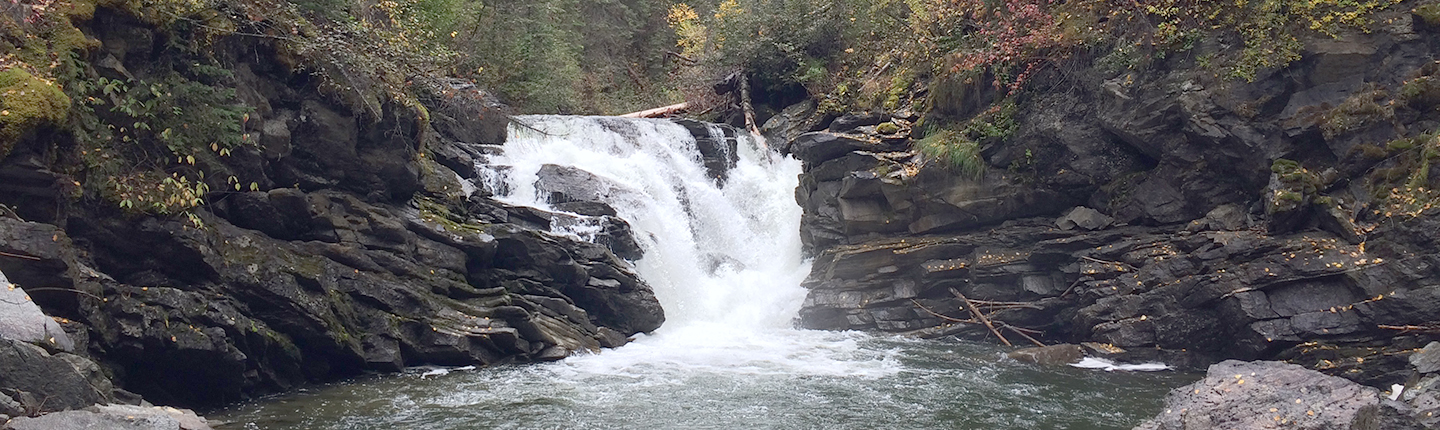 Cutthumb Creek falls